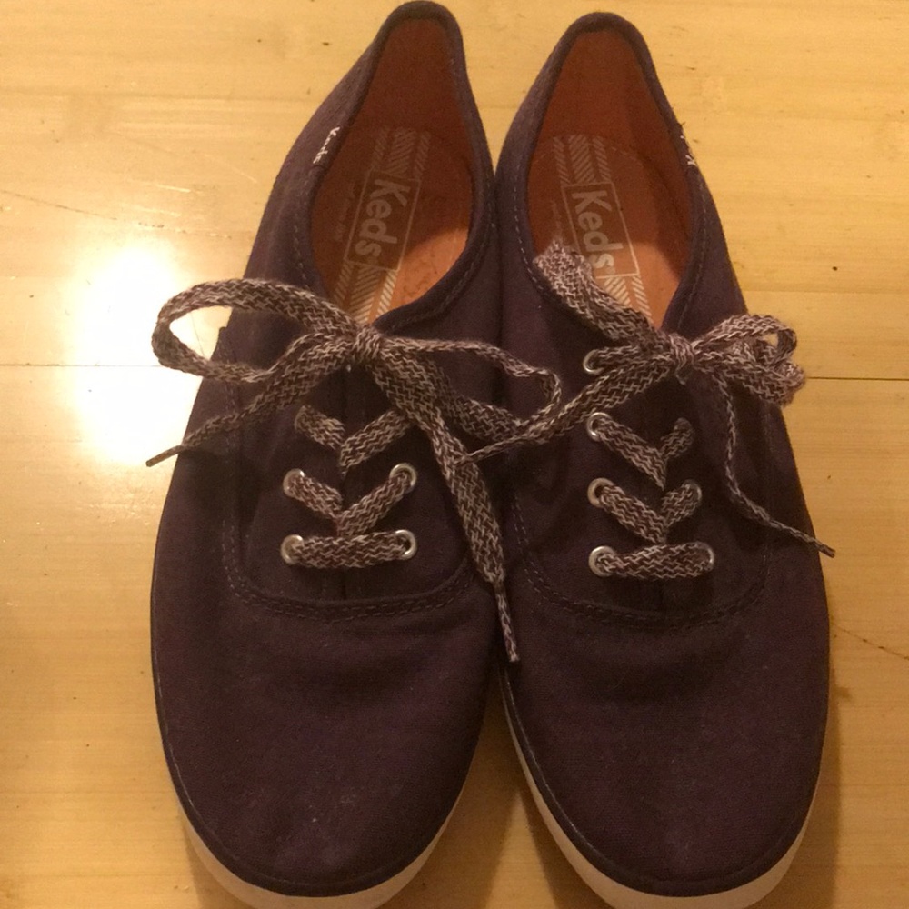 Plum purple Keds sneakers